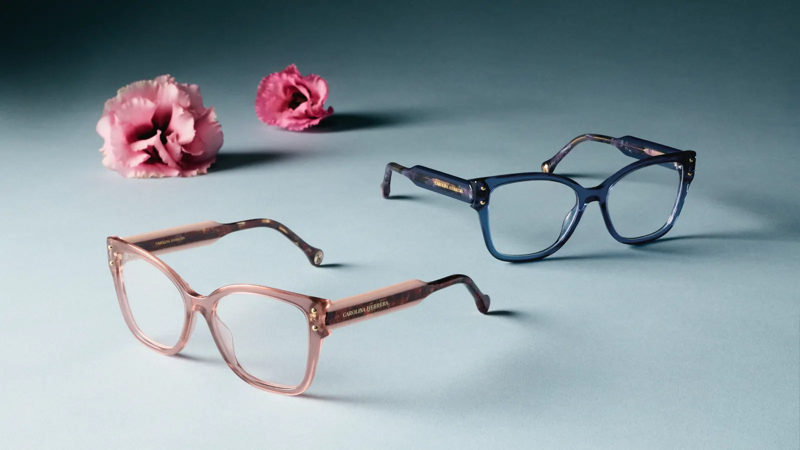 Montura graduada Carolina Herrera Optical Seasonal en acetato fucsia