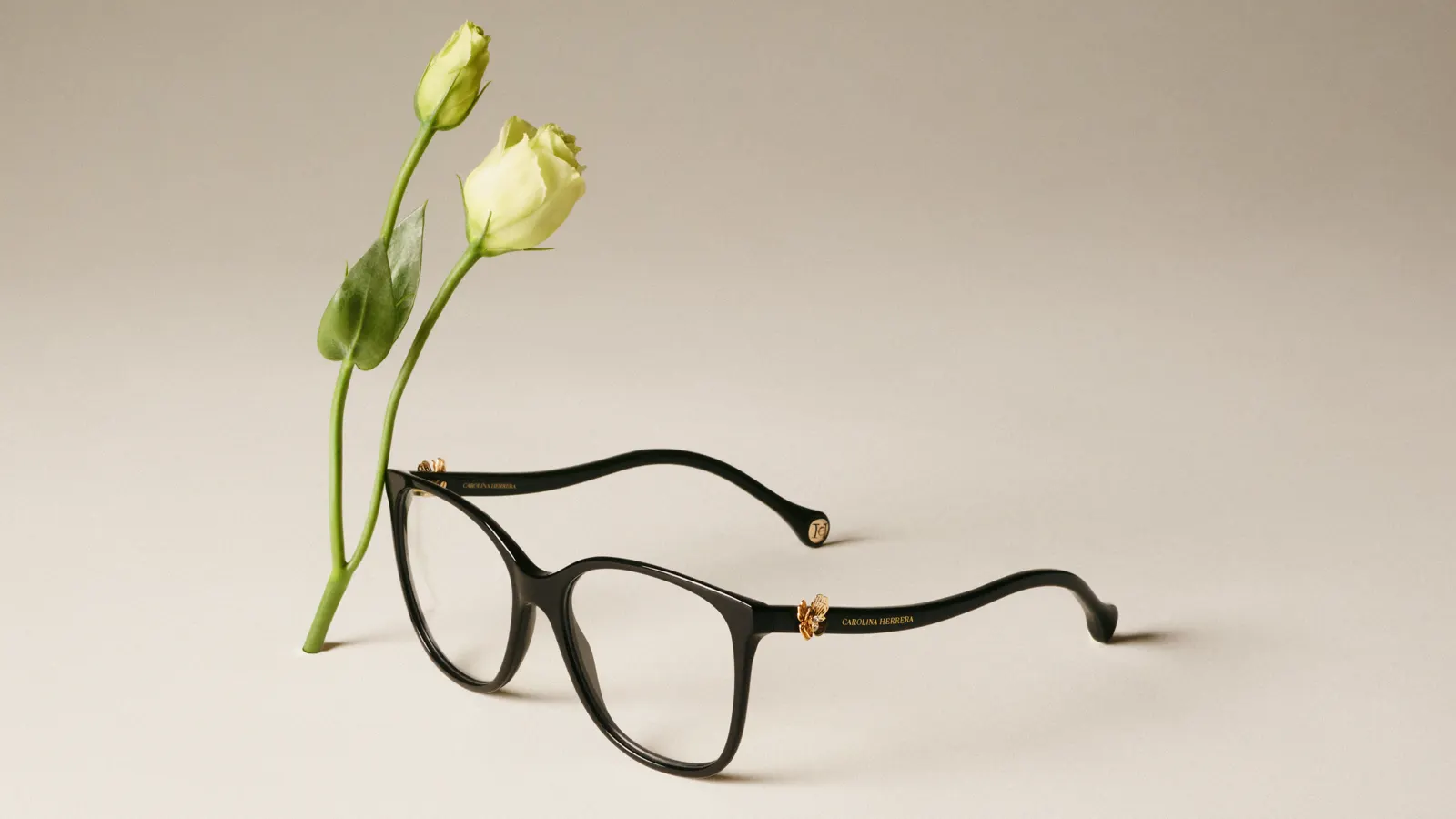 Gafas graduadas Carolina Herrera forma mariposa
