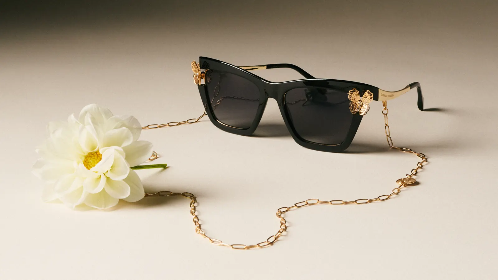 Gafas graduadas Carolina Herrera forma pantos en acetato